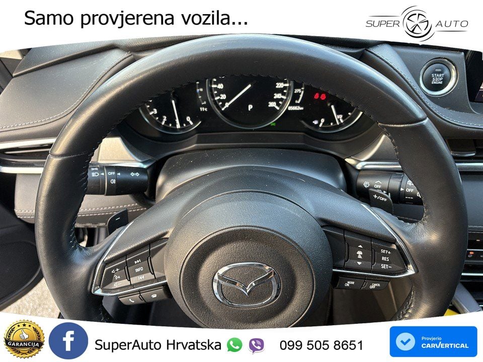 Mazda 6 Sport Combi 2.5 SKYACTIV-G (194 KS) SKYACTIV-Drive LED+GR SJED+ACC