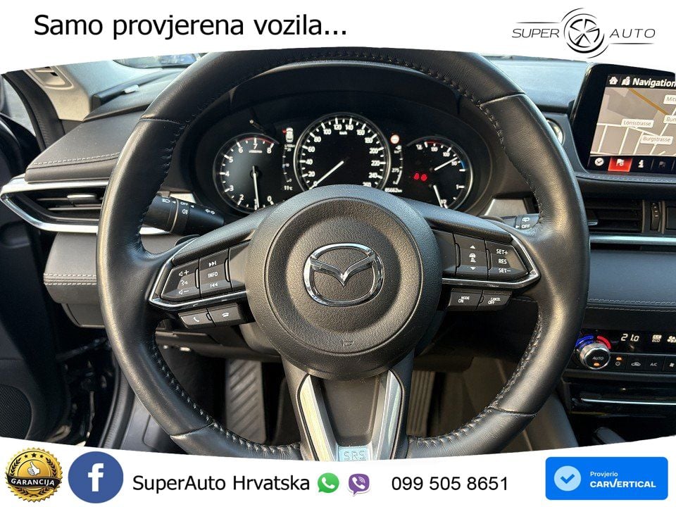 Mazda 6 Sport Combi 2.5 SKYACTIV-G (194 KS) SKYACTIV-Drive LED+GR SJED+ACC