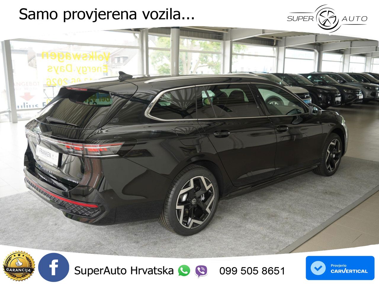 Volkswagen Passat Variant 1.5 TSI (204 KS) eHybrid DSG R-Line LED+GR SJED+ACC