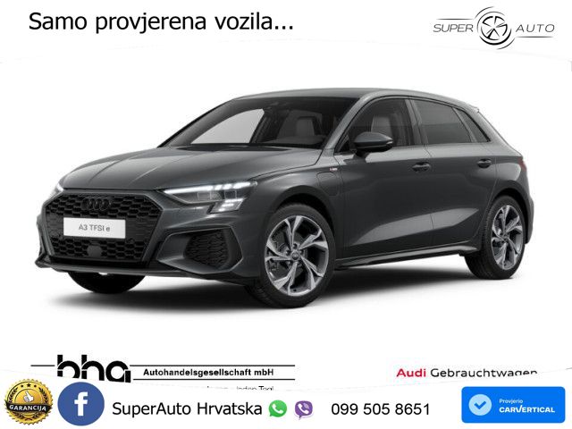 Audi A3 40 TFSIe (204 KS) S tronic S line MATRIX+GR SJED+KAM