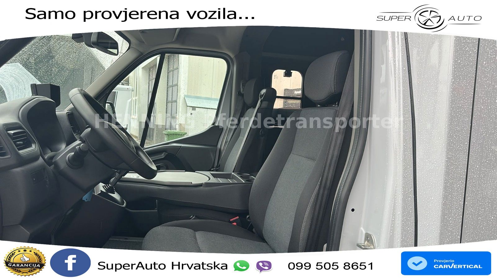 Renault Master Pfertransporter 6-Sitzer 179 KS
