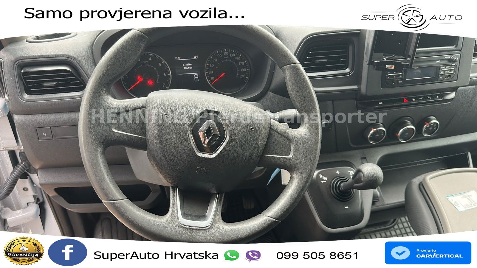 Renault Master Pfertransporter 6-Sitzer 179 KS