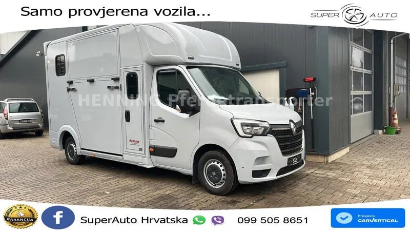 Renault Master Pfertransporter 6-Sitzer 179 KS