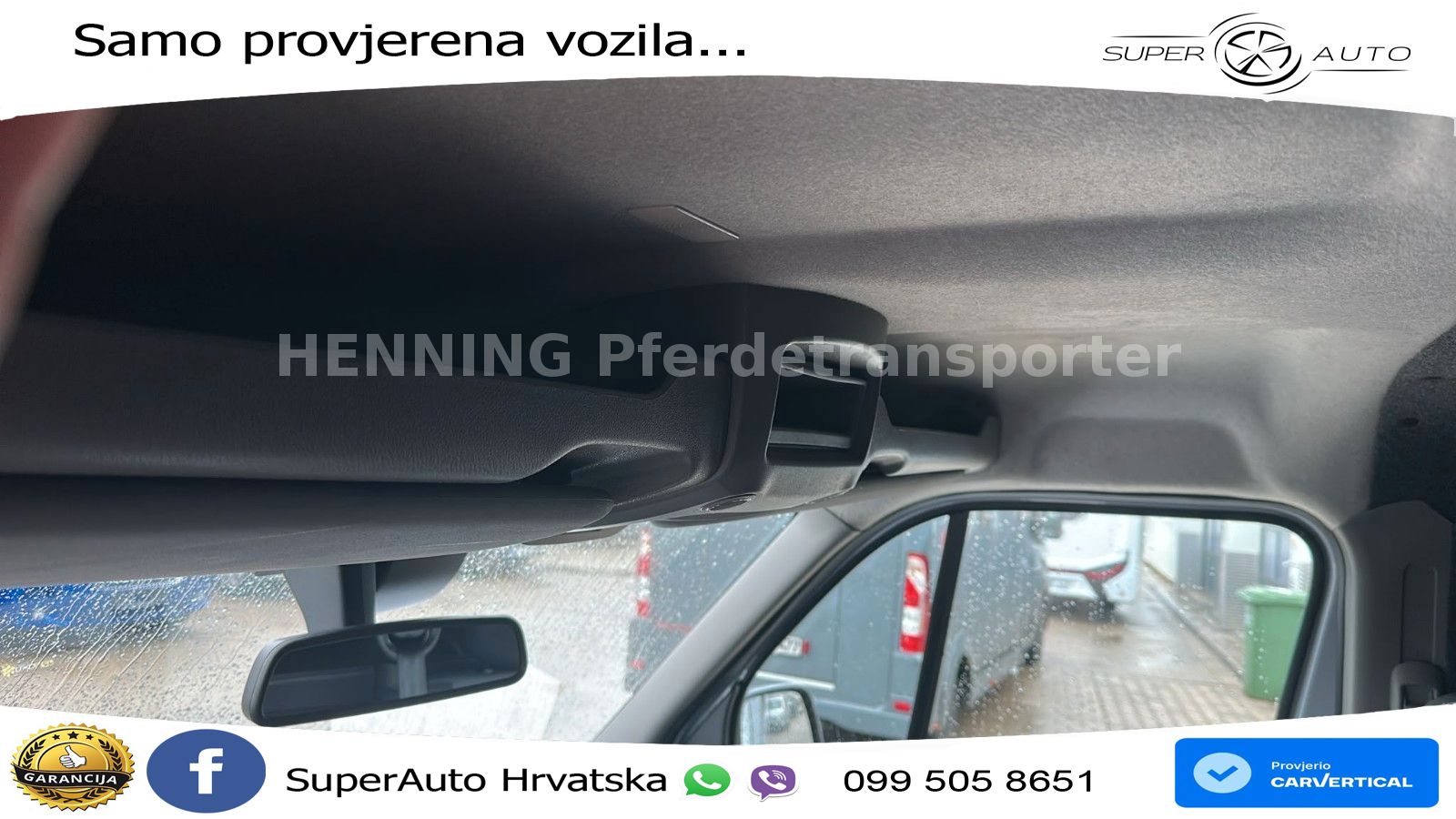 Renault Master Pfertransporter 6-Sitzer 179 KS