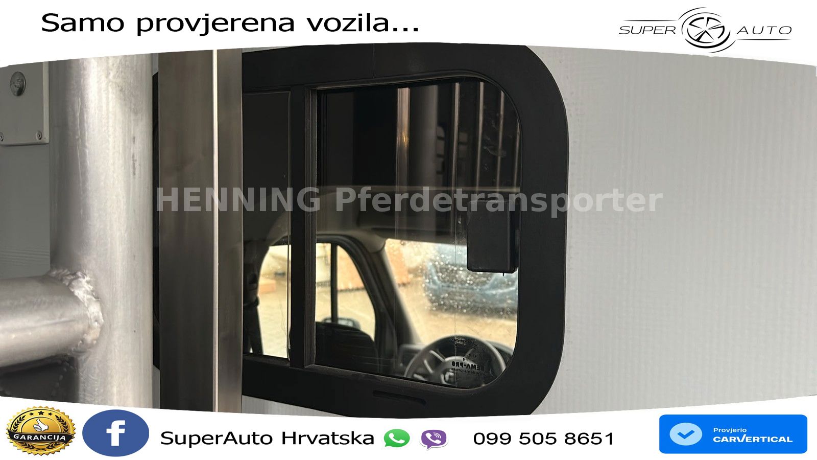 Renault Master Pfertransporter 6-Sitzer 179 KS