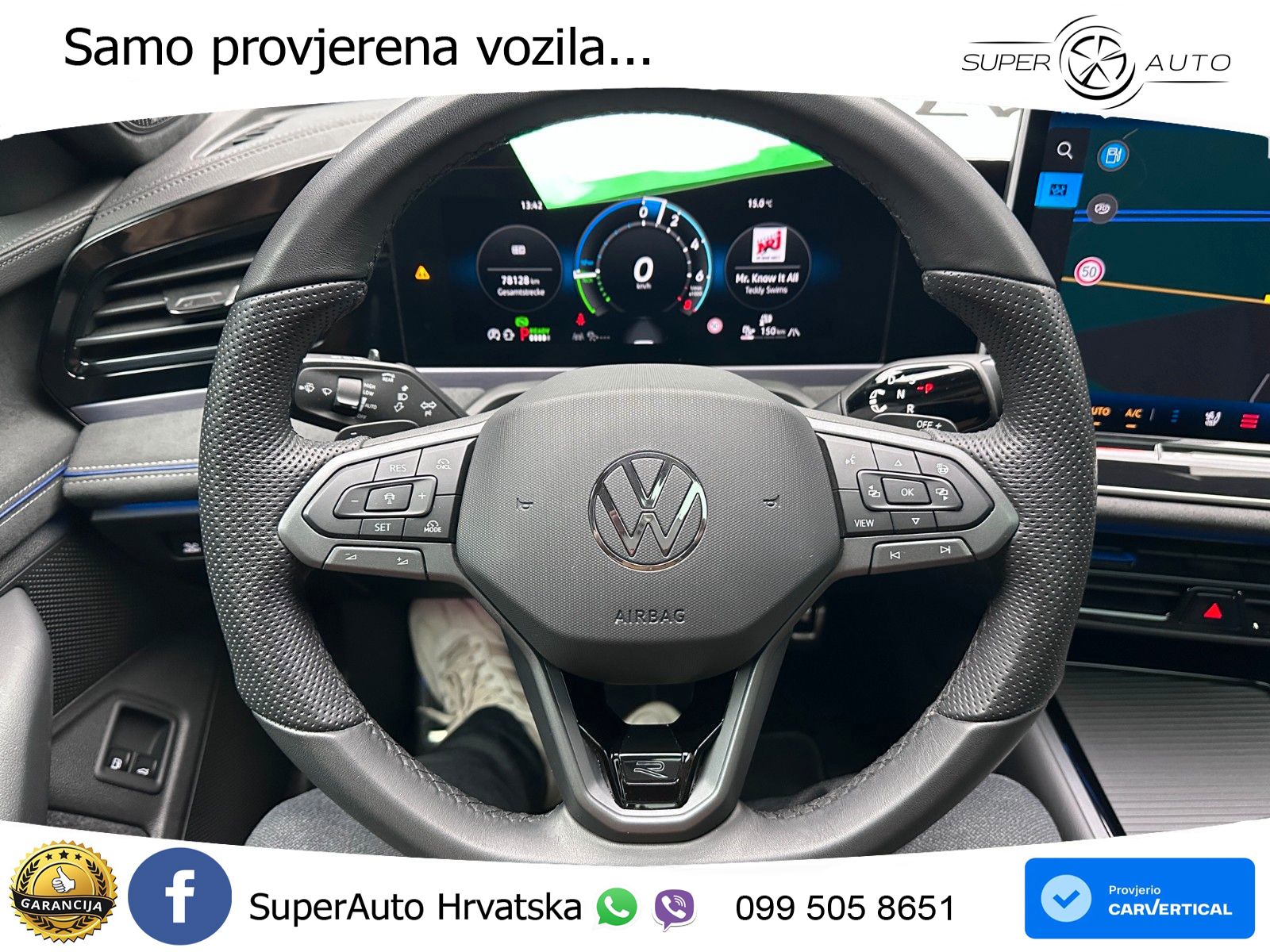 Volkswagen Passat Variant 1.5 TSI (272 KS) eHybrid DSG R-Line LED+GR SJED+ACC