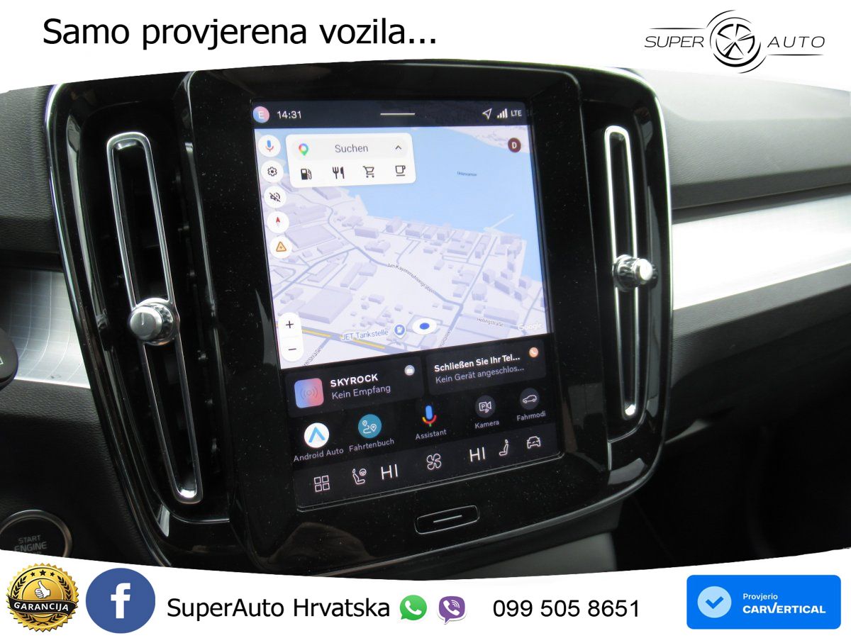 Volvo XC40 2.0 B3 163 KS Automatic LED+GR SJED+ACC