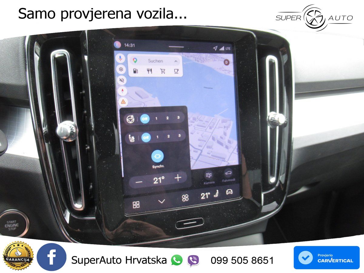 Volvo XC40 2.0 B3 163 KS Automatic LED+GR SJED+ACC