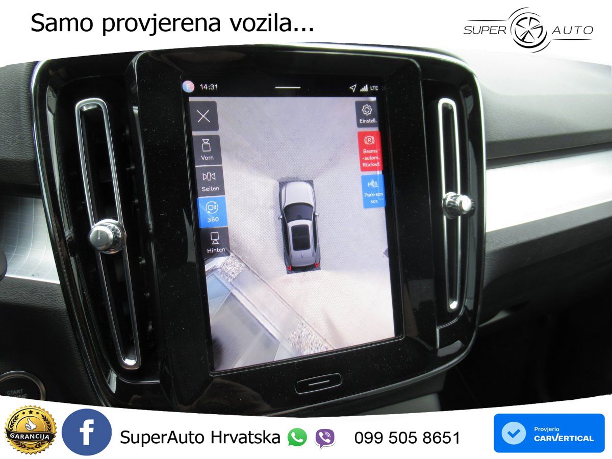 Volvo XC40 2.0 B3 163 KS Automatic LED+GR SJED+ACC