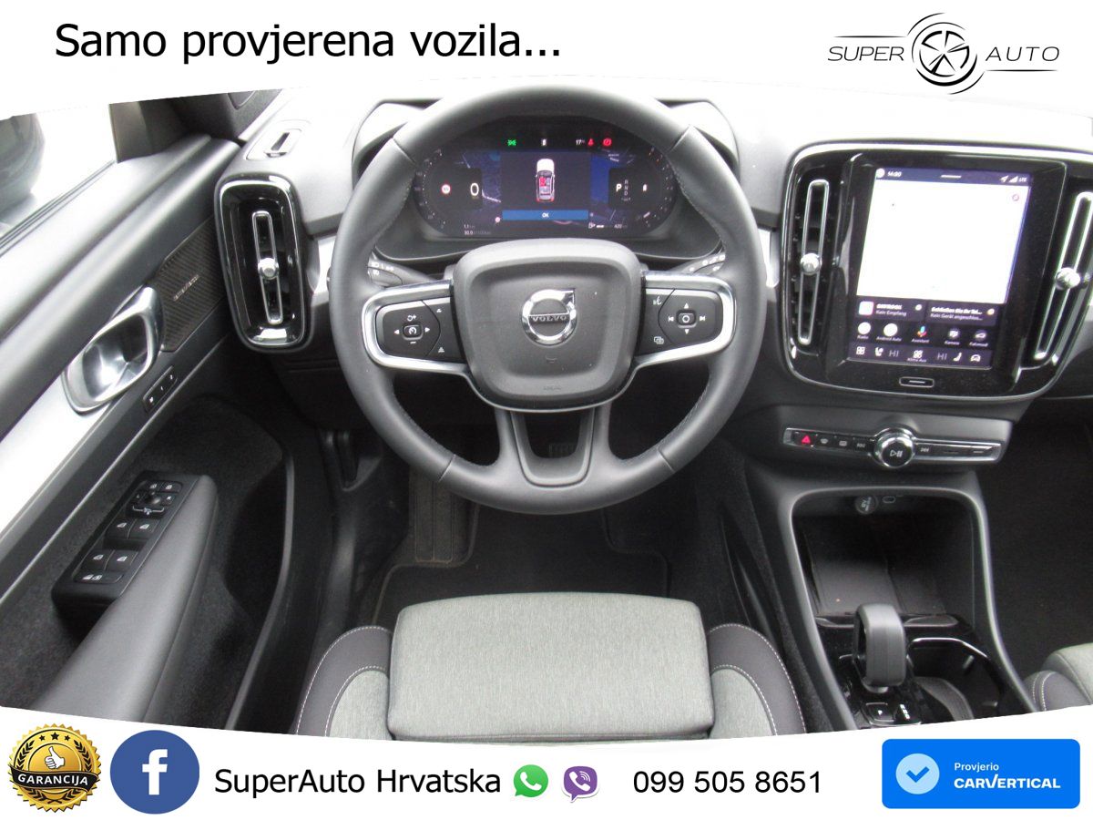 Volvo XC40 2.0 B3 163 KS Automatic LED+GR SJED+ACC