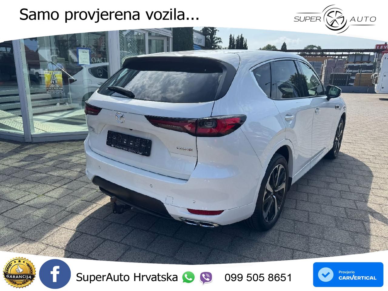 Mazda CX-60 3.3 e-Skyactiv D (254 KS) AWD Automatic LED+GR SJED+ACC