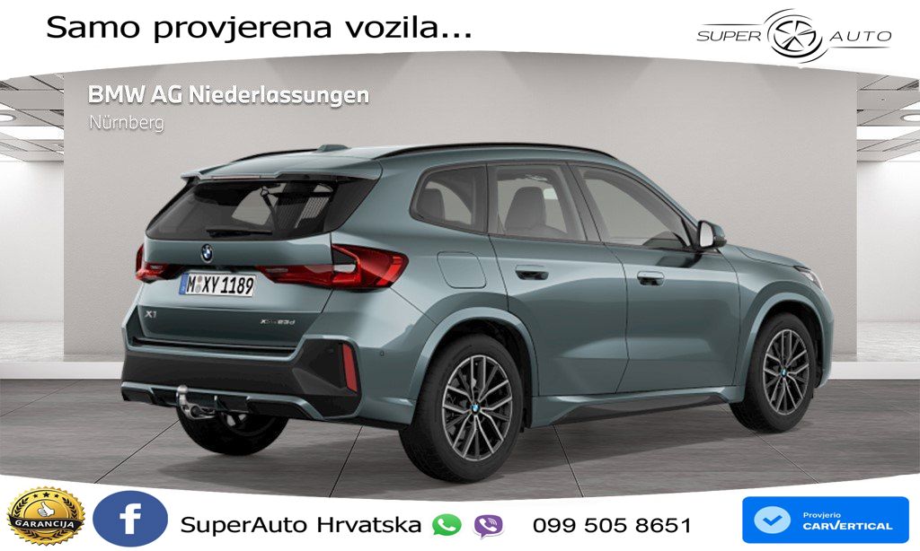 BMW X1 23d (211 KS) xDrive Steptronic M Sport LED+GR SJED+ACC