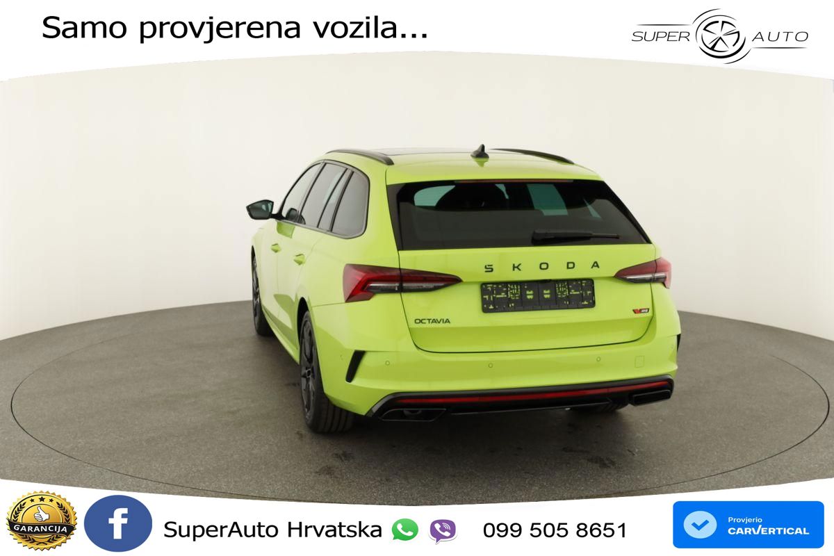 Škoda Octavia Combi RS 2.0 TSI (265 KS) DSG LED+GR SJED+ACC