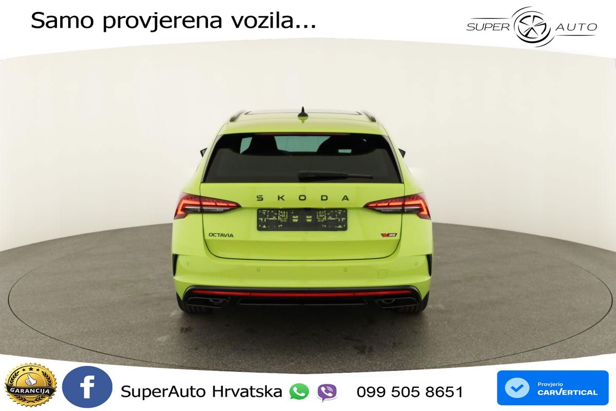Škoda Octavia Combi RS 2.0 TSI (265 KS) DSG LED+GR SJED+ACC