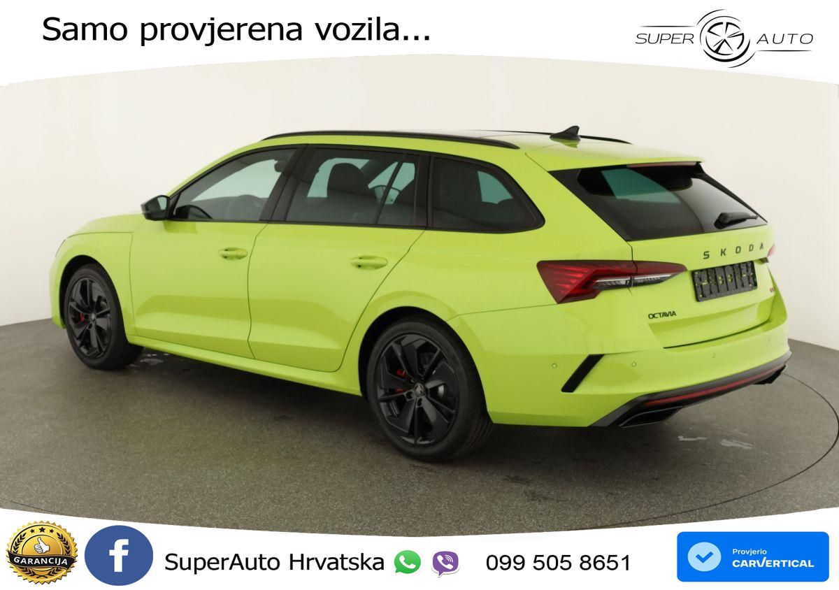 Škoda Octavia Combi RS 2.0 TSI (265 KS) DSG LED+GR SJED+ACC