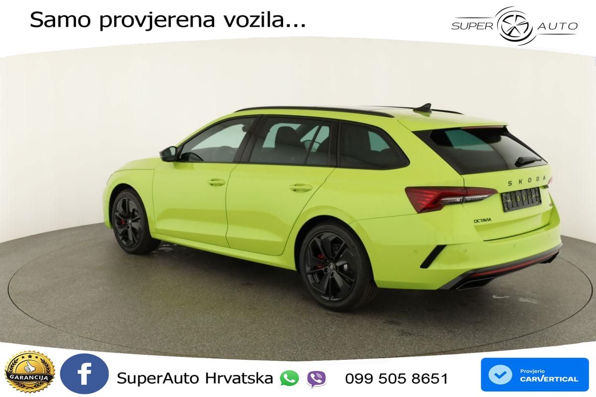 Škoda Octavia Combi RS 2.0 TSI (265 KS) DSG LED+GR SJED+ACC