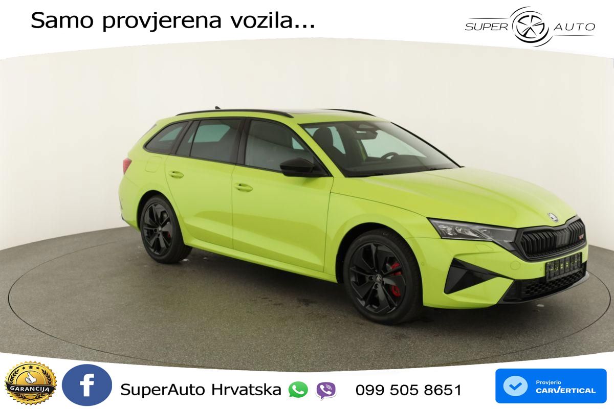 Škoda Octavia Combi RS 2.0 TSI (265 KS) DSG LED+GR SJED+ACC