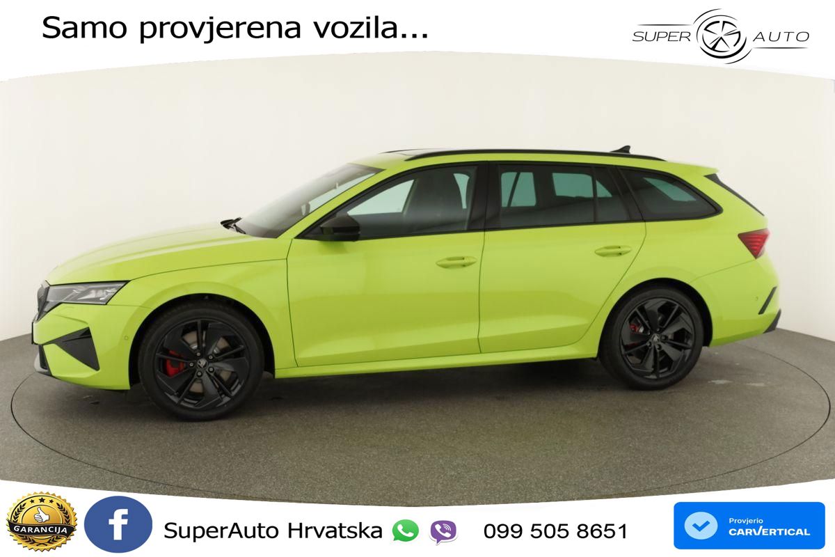 Škoda Octavia Combi RS 2.0 TSI (265 KS) DSG LED+GR SJED+ACC