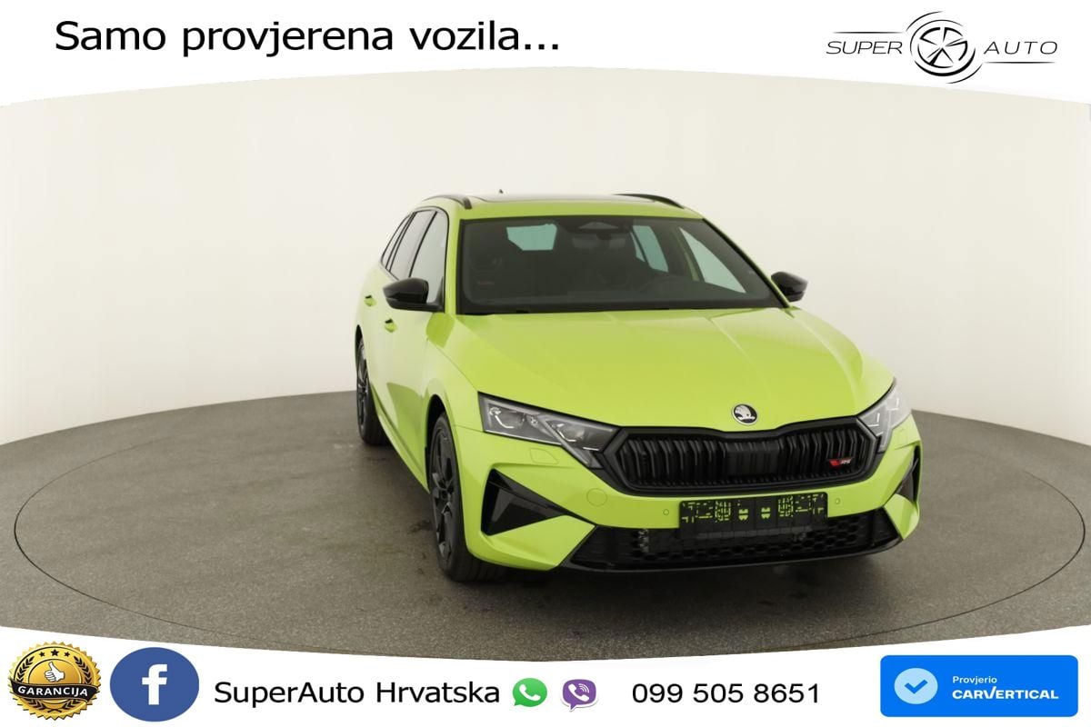 Škoda Octavia Combi RS 2.0 TSI (265 KS) DSG LED+GR SJED+ACC