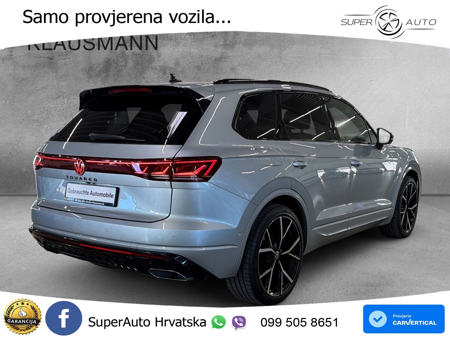 Volkswagen Touareg 3.0 V6 TDI (286 KS) 4MOTION Tiptronic ZRAČNI+ACC+GR SJED+KAM+PANO