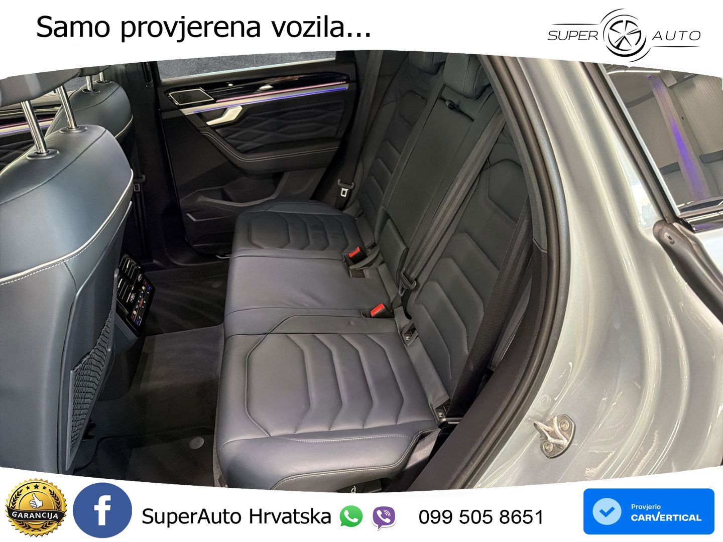 Volkswagen Touareg 3.0 V6 TDI (286 KS) 4MOTION Tiptronic ZRAČNI+ACC+GR SJED+KAM+PANO