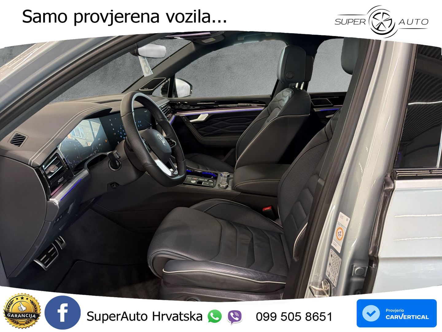 Volkswagen Touareg 3.0 V6 TDI (286 KS) 4MOTION Tiptronic ZRAČNI+ACC+GR SJED+KAM+PANO