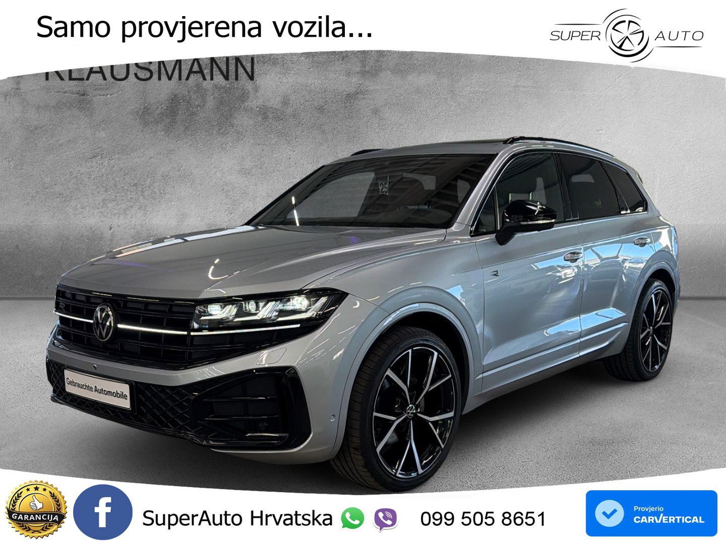 Volkswagen Touareg 3.0 V6 TDI (286 KS) 4MOTION Tiptronic ZRAČNI+ACC+GR SJED+KAM+PANO