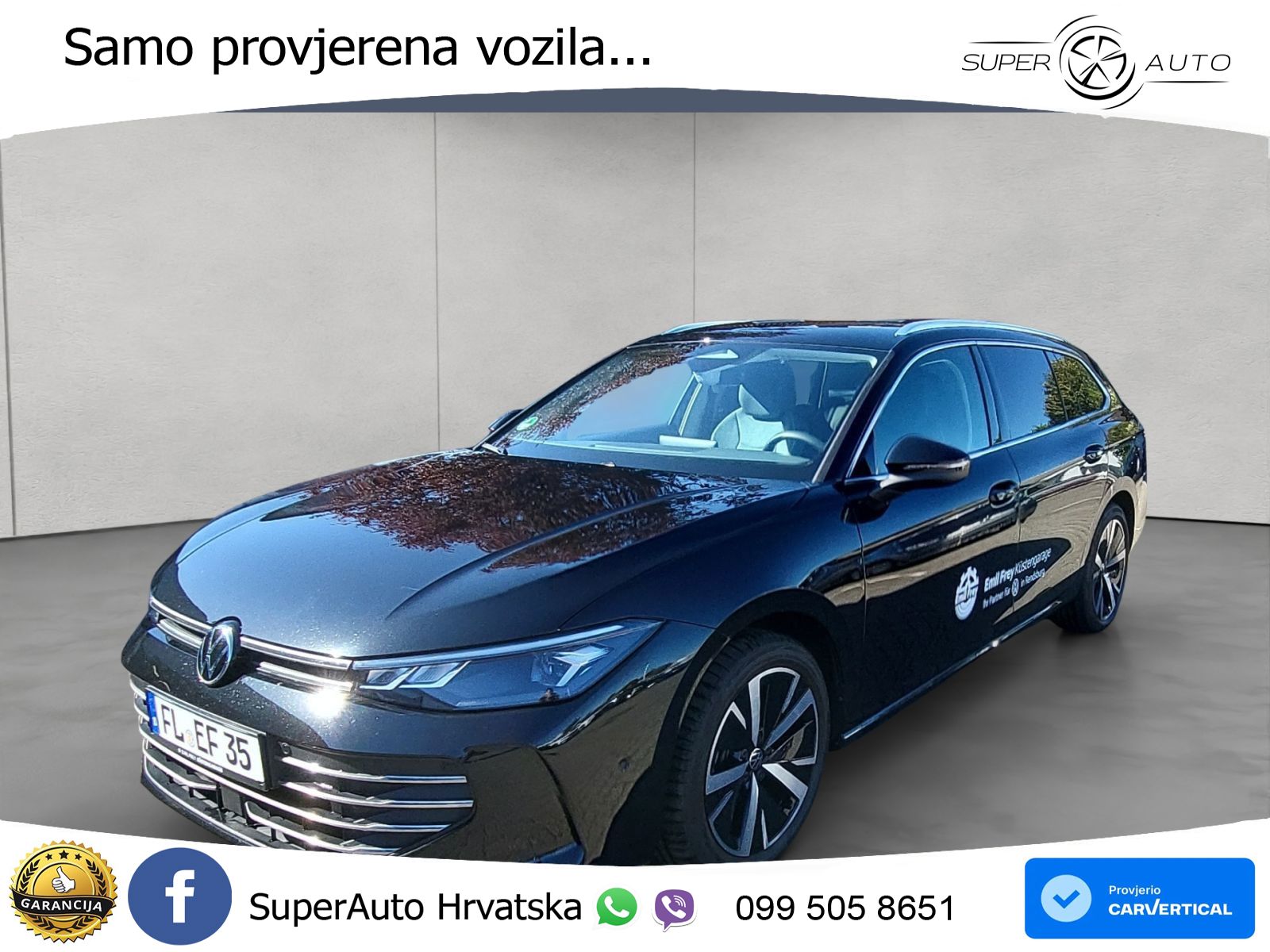 Volkswagen Passat Variant 1.5 eTSI (150 KS) DSG LED+GR SJED+ACC