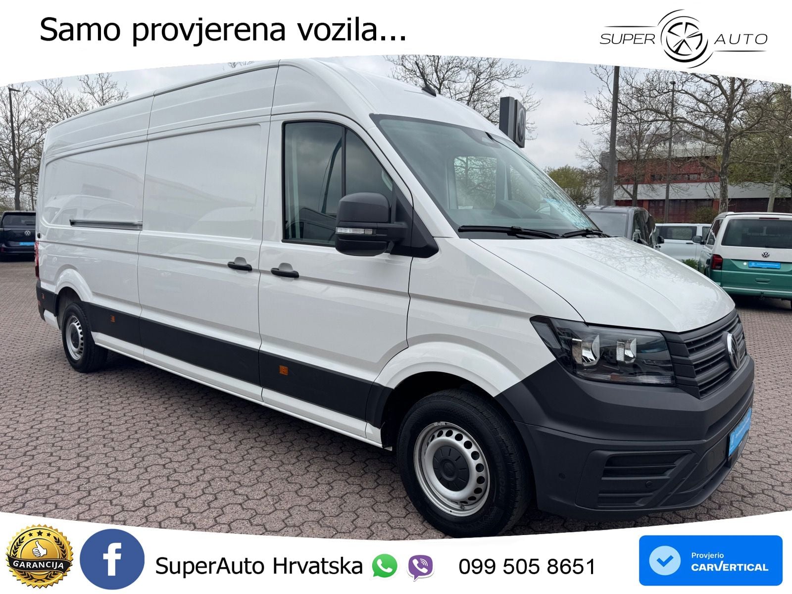 Volkswagen Crafter 35 L3H2/ Navi, ParkAssi, Klima, App, RFK 177 KS