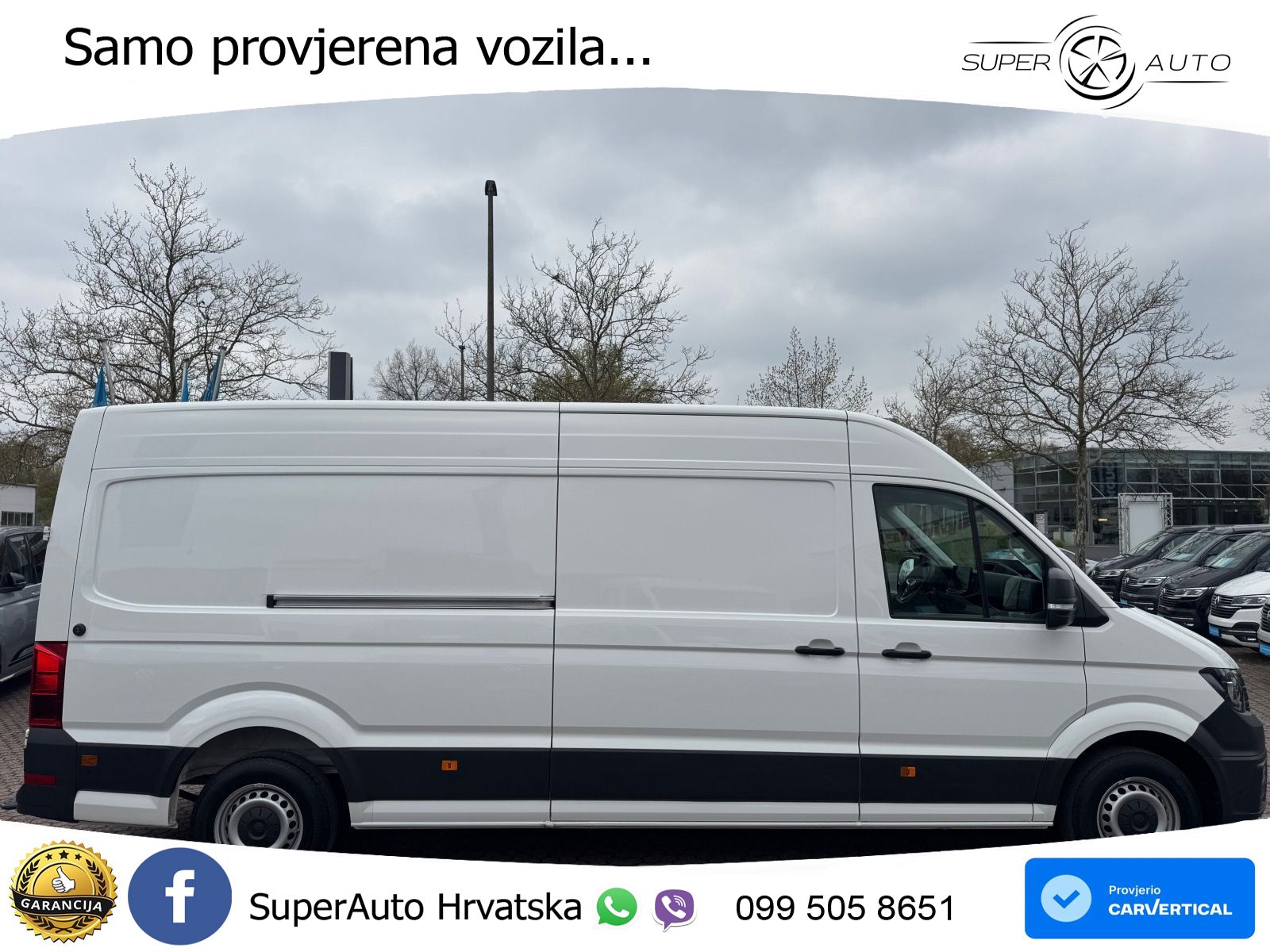 Volkswagen Crafter 35 L3H2/ Navi, ParkAssi, Klima, App, RFK 177 KS