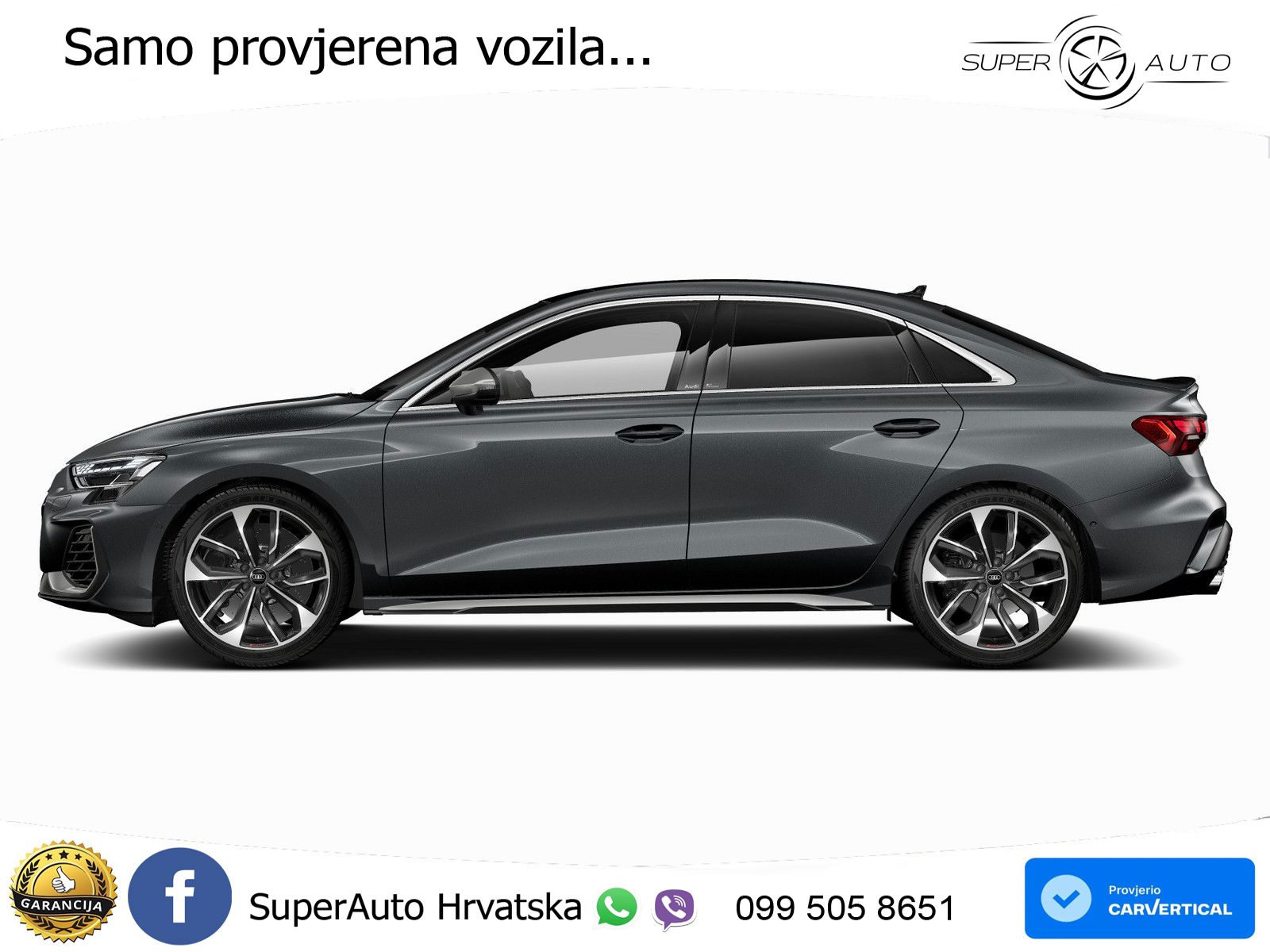 Audi S3 Limuzina 2.0 TFSI (333 KS) quattro S tronic LED+ACC