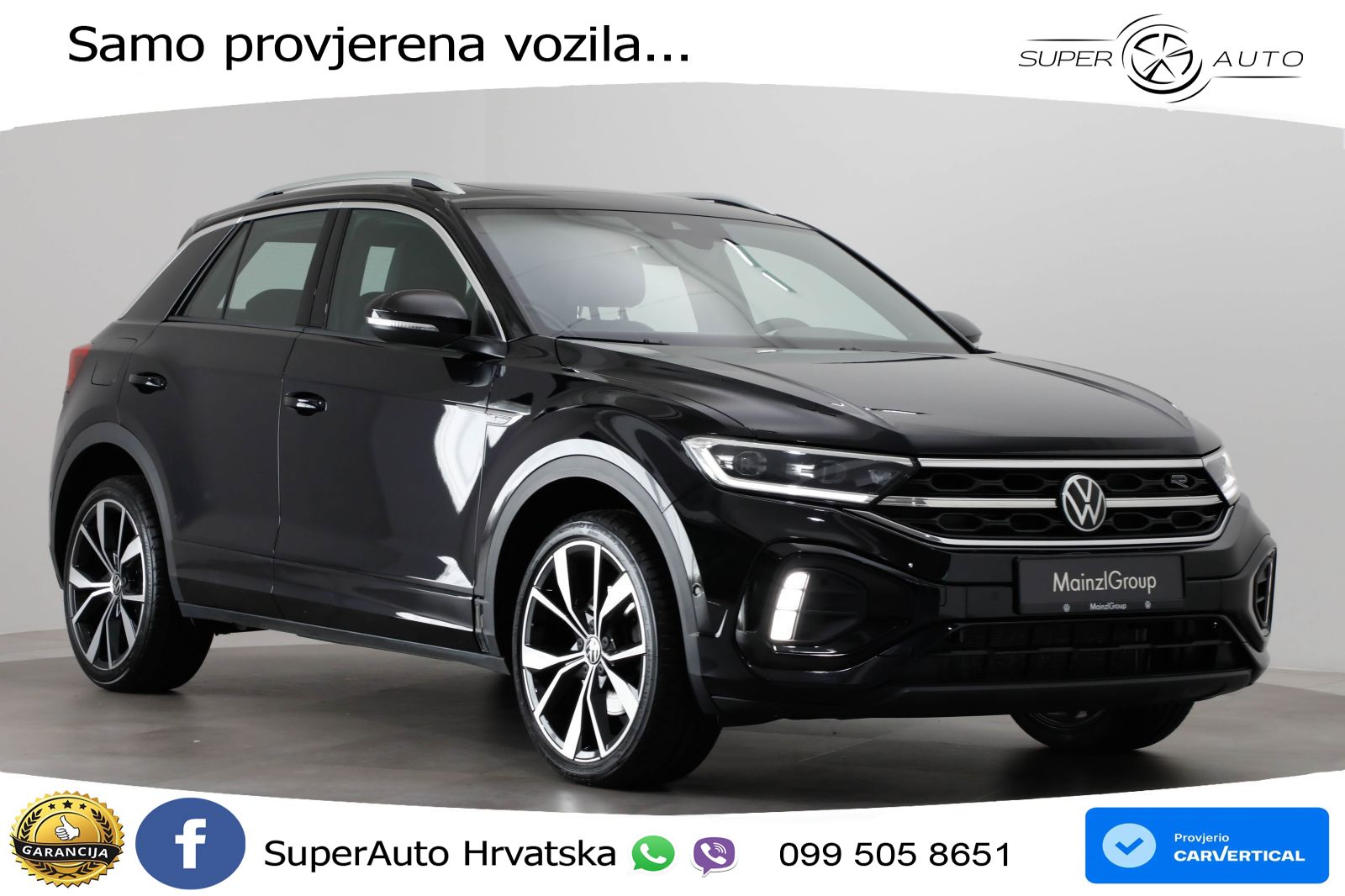 Volkswagen T-Roc 2.0 TDI (150 KS) DSG R-Line LED+GR SJED+ACC
