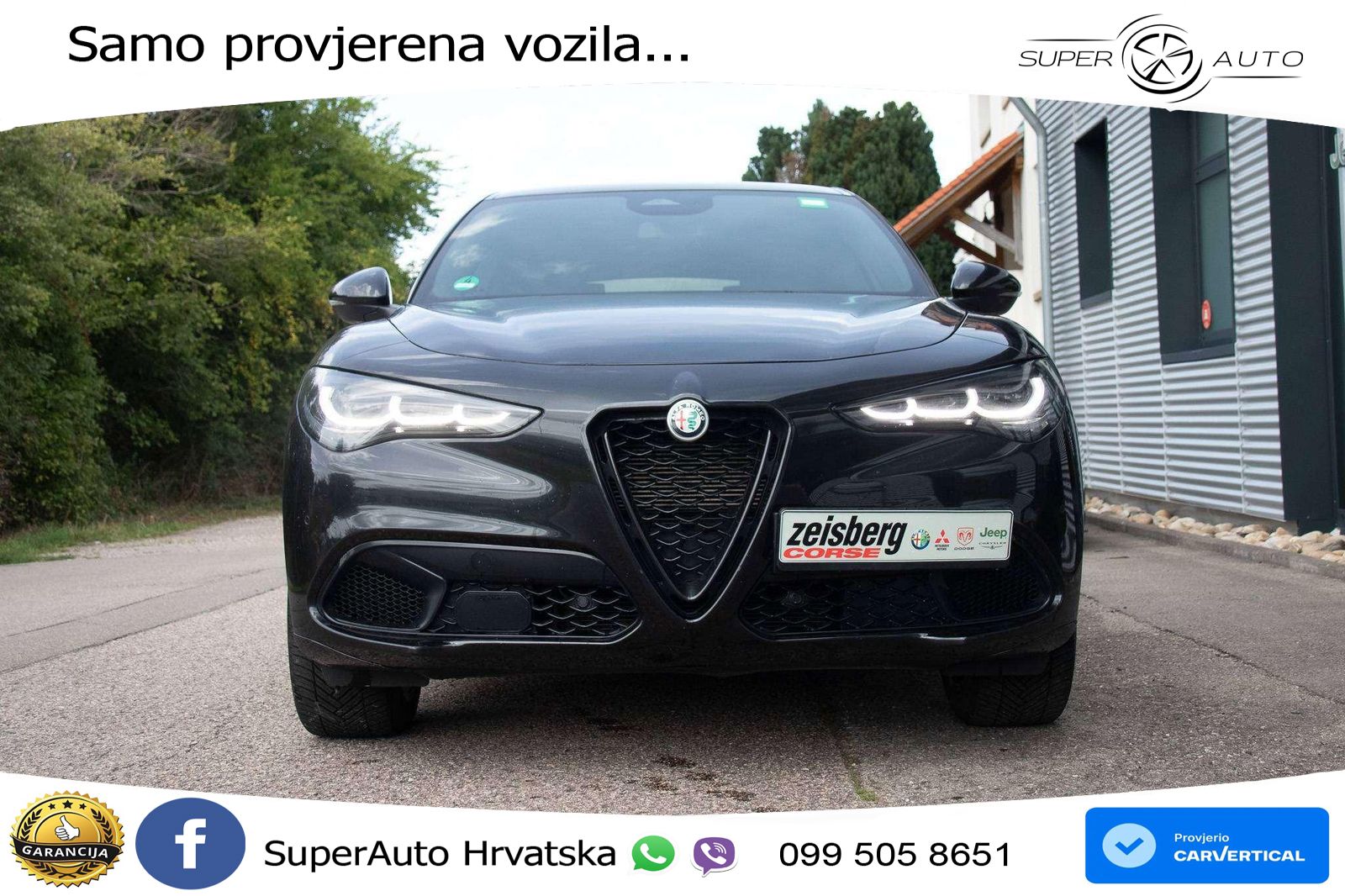 Alfa Romeo Stelvio 2.0 Turbo (280 KS) Q4 Automatic MATRIX+GR SJED+KAM