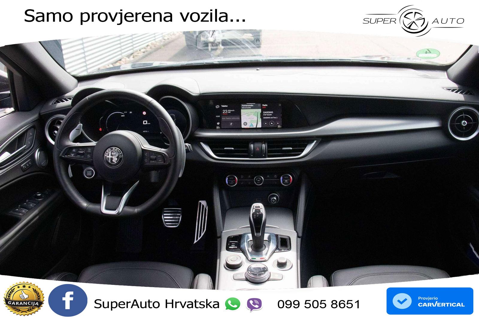 Alfa Romeo Stelvio 2.0 Turbo (280 KS) Q4 Automatic MATRIX+GR SJED+KAM
