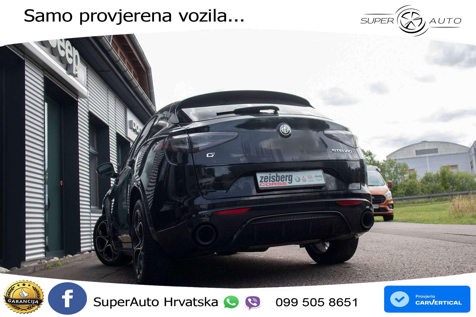 Alfa Romeo Stelvio 2.0 Turbo (280 KS) Q4 Automatic MATRIX+GR SJED+KAM