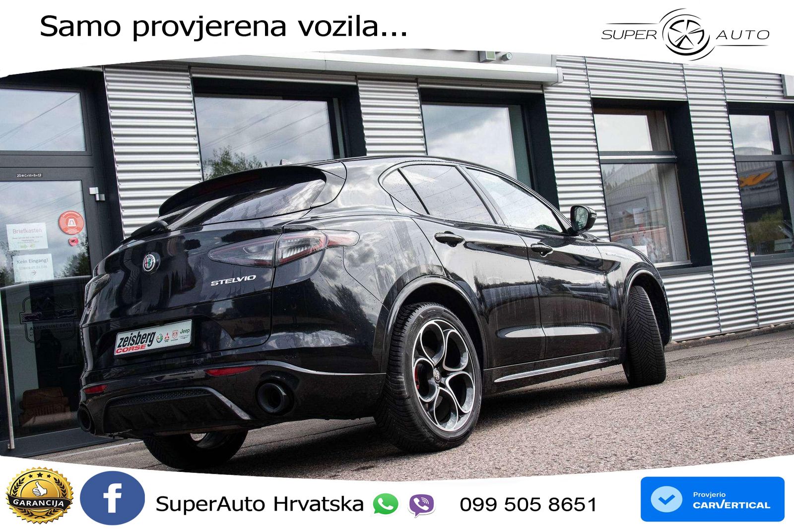 Alfa Romeo Stelvio 2.0 Turbo (280 KS) Q4 Automatic MATRIX+GR SJED+KAM