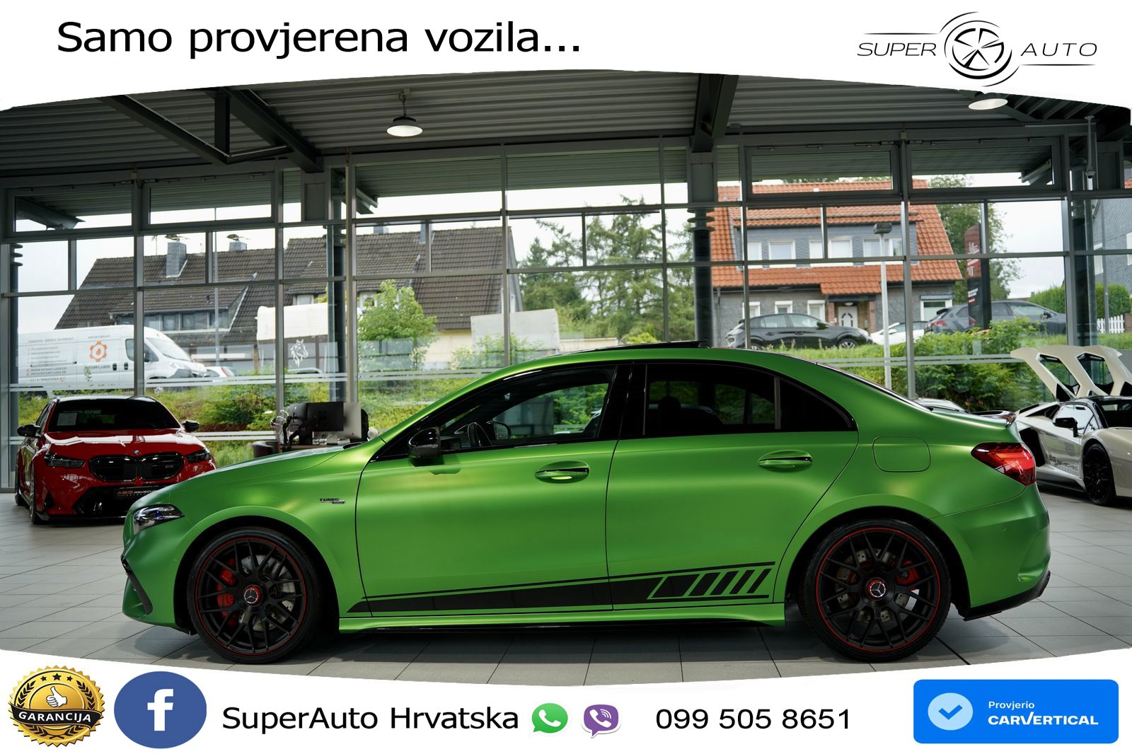 Mercedes-Benz AMG A 35 4MATIC AMG SPEEDSHIFT DCT LED+GR SJED+ACC