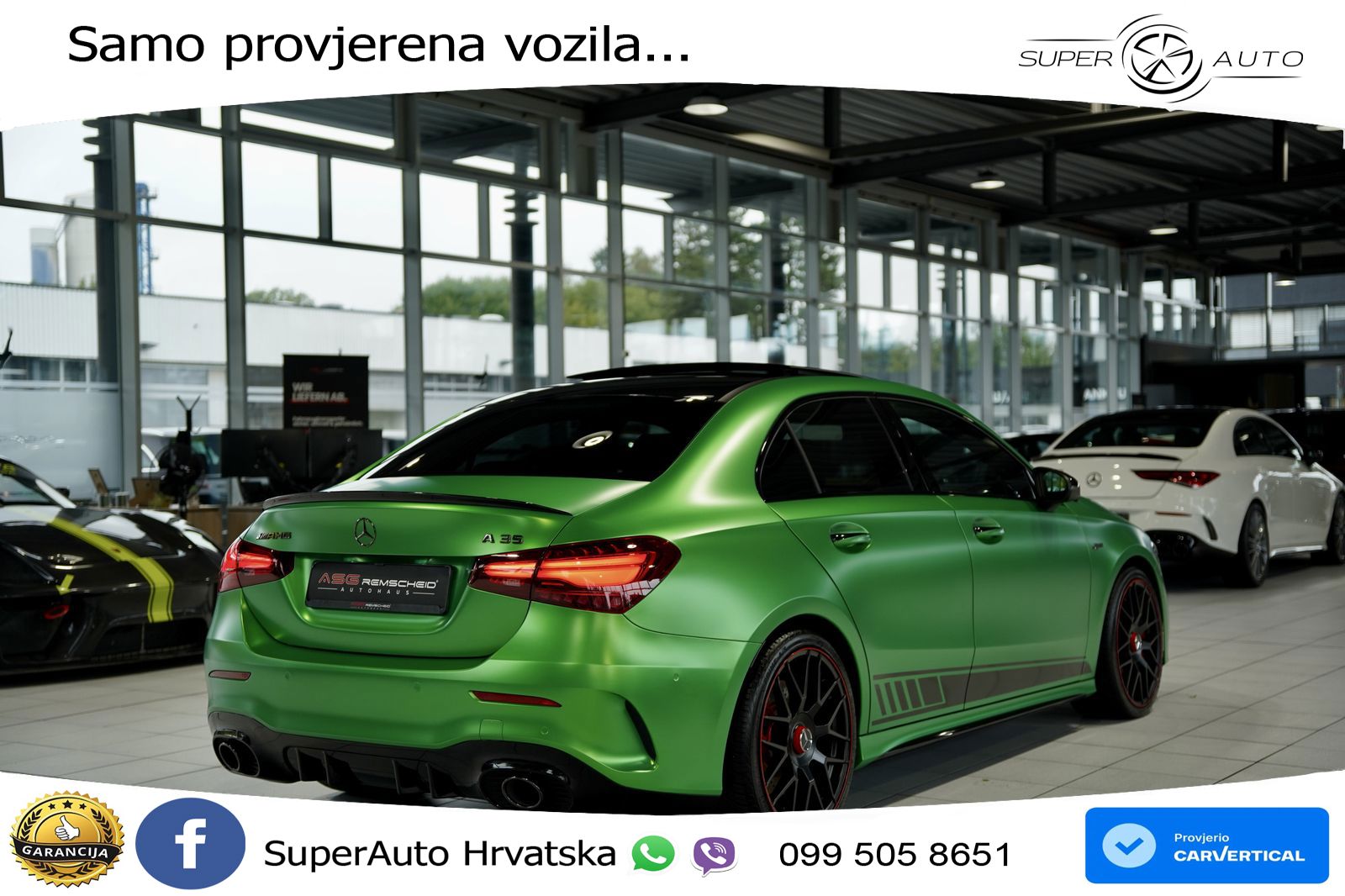 Mercedes-Benz AMG A 35 4MATIC AMG SPEEDSHIFT DCT LED+GR SJED+ACC