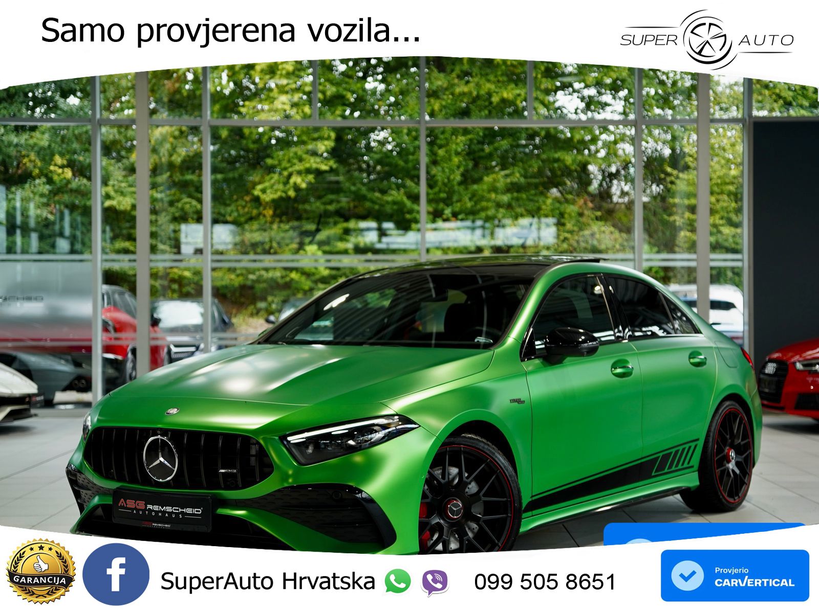 Mercedes-Benz AMG A 35 4MATIC AMG SPEEDSHIFT DCT LED+GR SJED+ACC