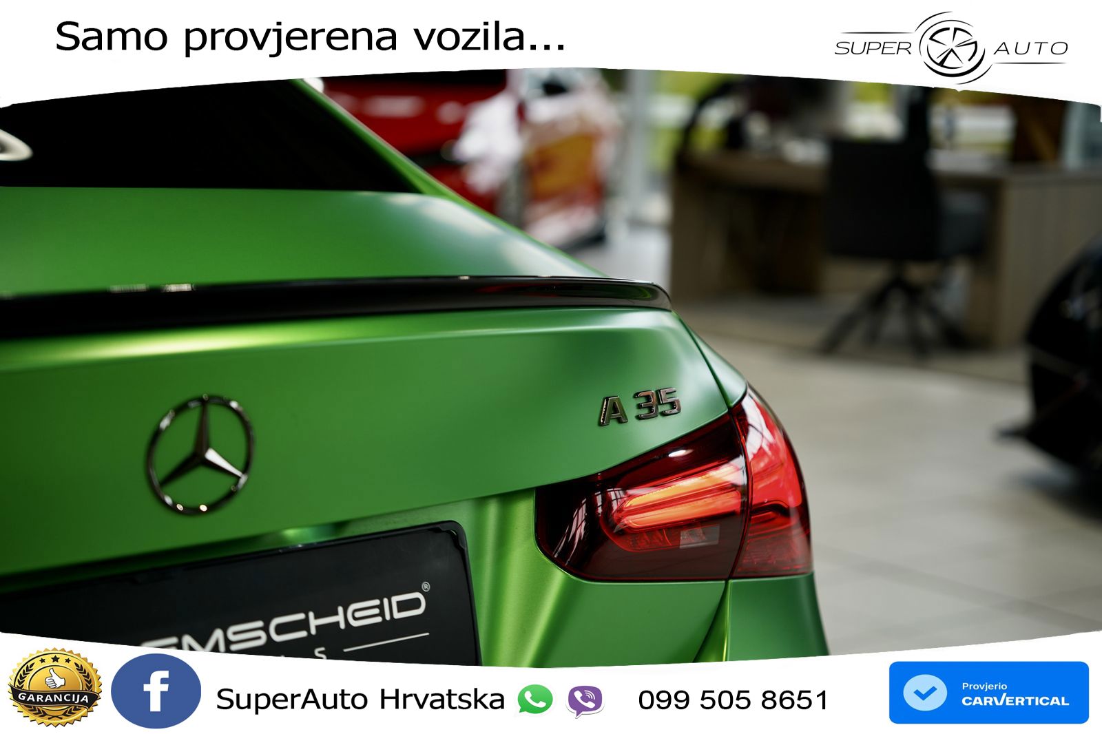Mercedes-Benz AMG A 35 4MATIC AMG SPEEDSHIFT DCT LED+GR SJED+ACC