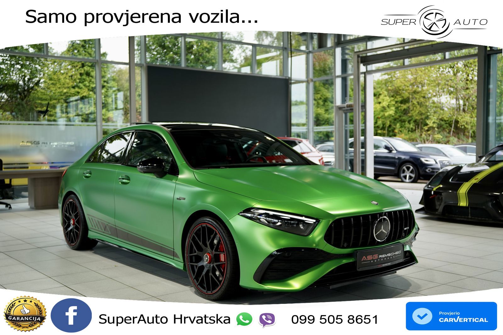 Mercedes-Benz AMG A 35 4MATIC AMG SPEEDSHIFT DCT LED+GR SJED+ACC