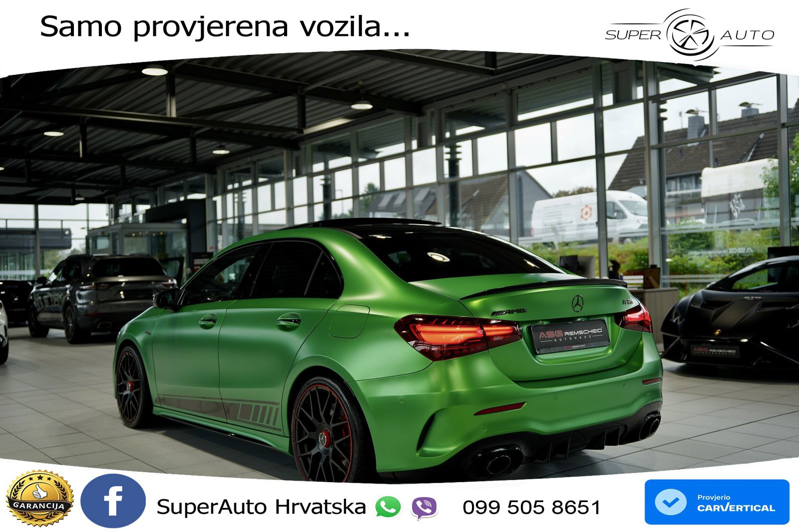Mercedes-Benz AMG A 35 4MATIC AMG SPEEDSHIFT DCT LED+GR SJED+ACC