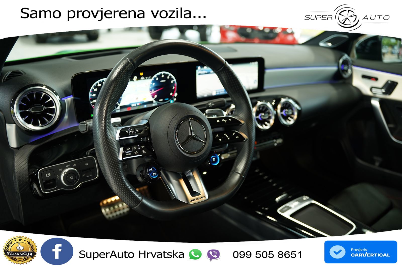 Mercedes-Benz AMG A 35 4MATIC AMG SPEEDSHIFT DCT LED+GR SJED+ACC