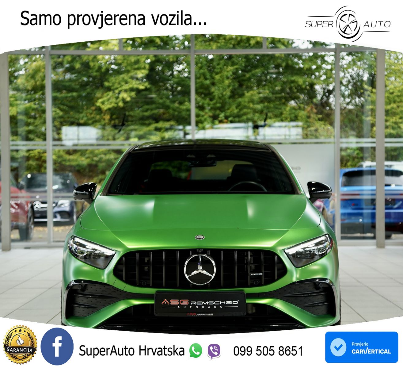 Mercedes-Benz AMG A 35 4MATIC AMG SPEEDSHIFT DCT LED+GR SJED+ACC