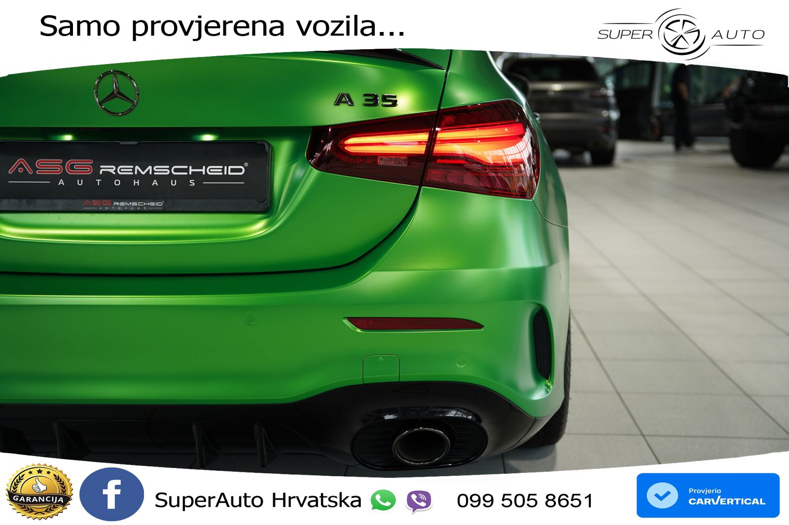 Mercedes-Benz AMG A 35 4MATIC AMG SPEEDSHIFT DCT LED+GR SJED+ACC