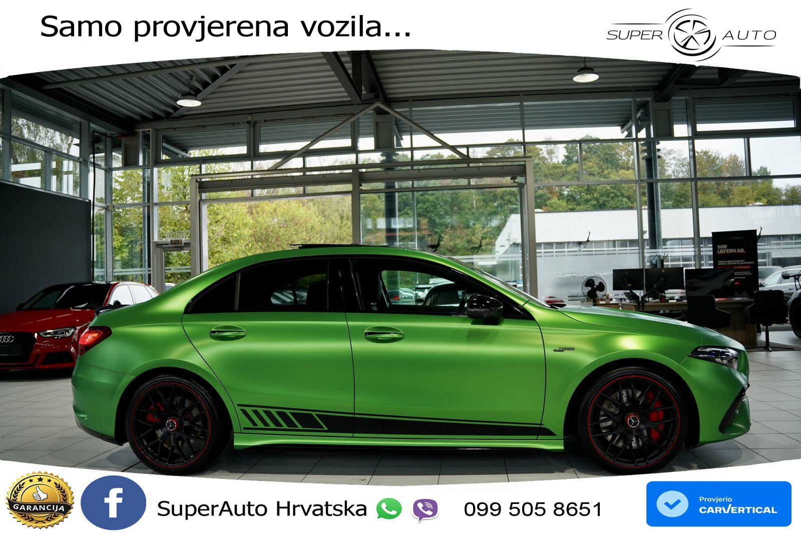 Mercedes-Benz AMG A 35 4MATIC AMG SPEEDSHIFT DCT LED+GR SJED+ACC