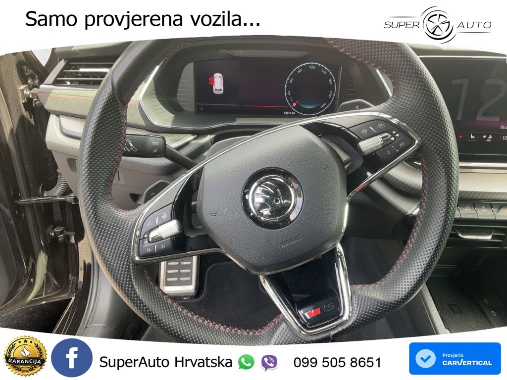Škoda Octavia Combi RS 2.0 TDI (200 KS) DSG LED+GR SJED+ACC