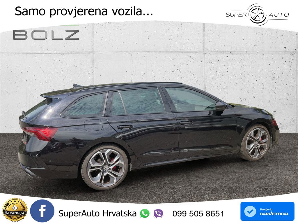 Škoda Octavia Combi RS 2.0 TDI (200 KS) DSG LED+GR SJED+ACC