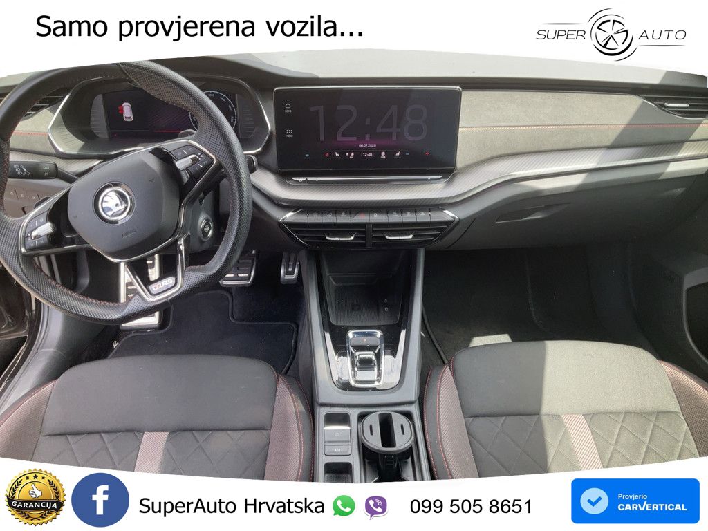 Škoda Octavia Combi RS 2.0 TDI (200 KS) DSG LED+GR SJED+ACC