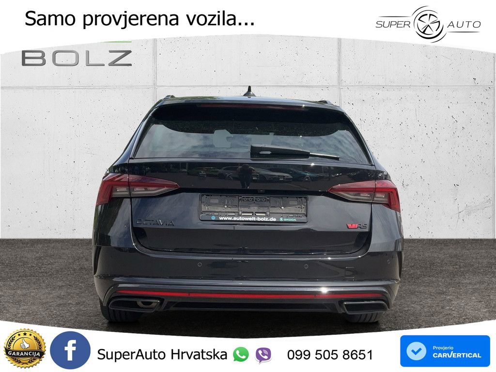 Škoda Octavia Combi RS 2.0 TDI (200 KS) DSG LED+GR SJED+ACC